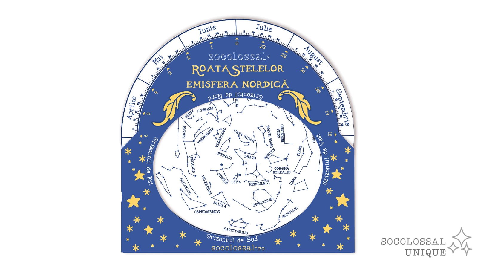 Produs digital: Roata Stelelor Printabilă